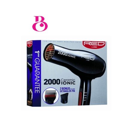 Red-By-Kiss-2000-Ceramic-Hair-Dryer-Products-Model-BD06UG-By-Beautycentral-Birmingham