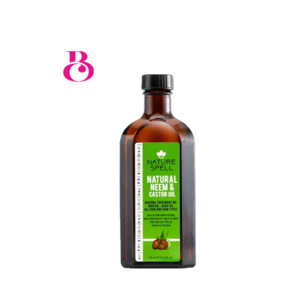 Nature-Spell-Neem-Castor-Oil-For-Hair-Body-150ml-By-Beautycentral-Birmingham-UK